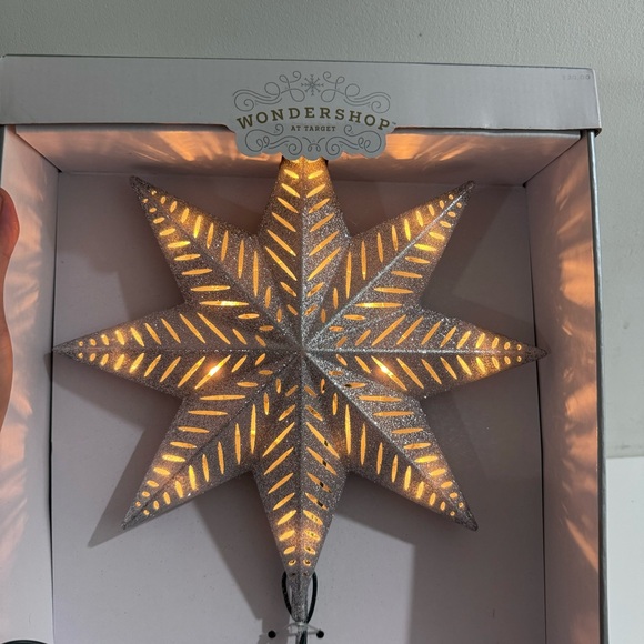 Lit Christmas Tree Topper Target Wondershop - Picture 4 of 4